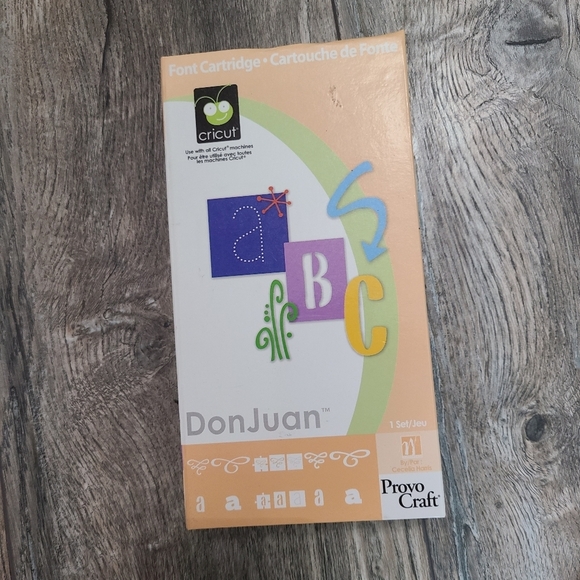 DON JUAN Cricut Cartridge - Picture 1 of 4